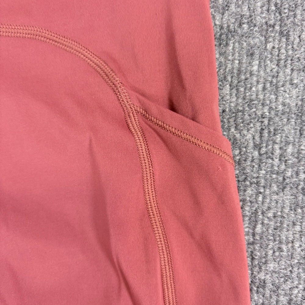 CRZ YOGA Womens High Waisted Leggings with Pockets Dusty Rose Pink Size XS 25in - Picture 5 of 11